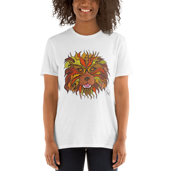 LION- t-shirt unisex stampata