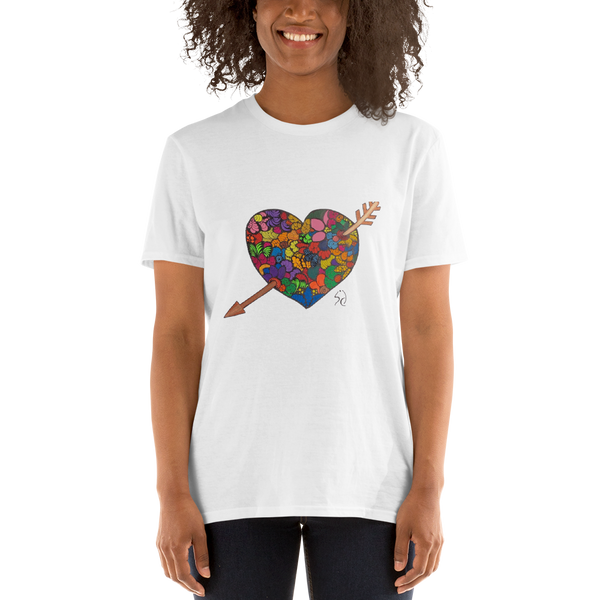 HEART - t-shirt unisex stampata